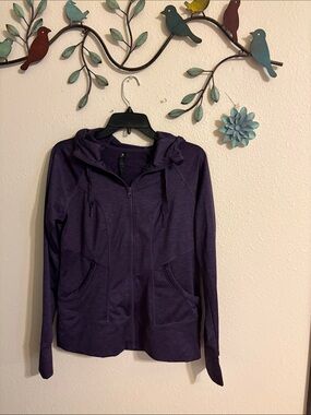 Women’s Hooded Zip Jacket - Purple